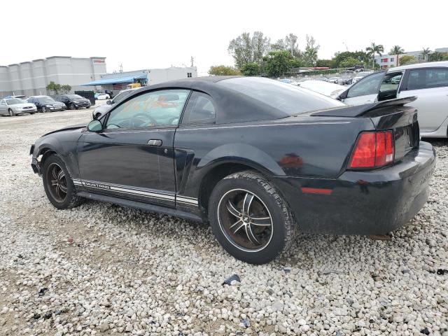 1FAFP404XYF273266 - 2000 FORD MUSTANG BLACK photo 2