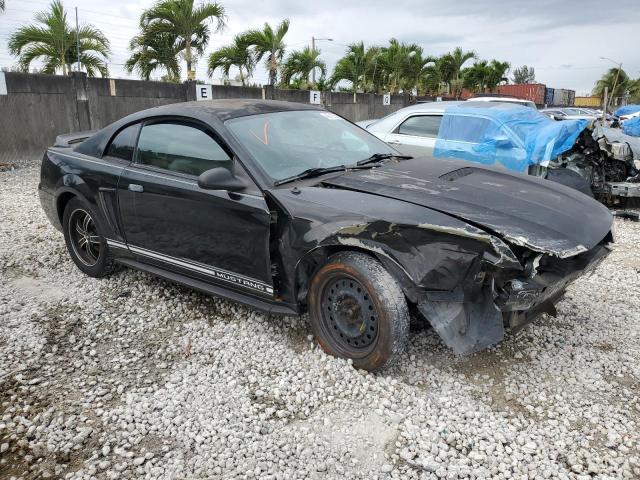 1FAFP404XYF273266 - 2000 FORD MUSTANG BLACK photo 4