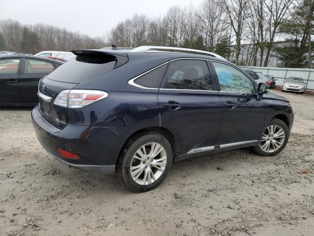 JTJBC1BA8A2023878 - 2010 LEXUS RX 450 BLUE photo 3