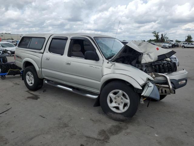 5TEGN92N42Z010675 - 2002 TOYOTA TACOMA DOUBLE CAB PRERUNNER SILVER photo 4