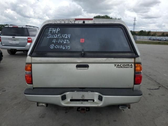 5TEGN92N42Z010675 - 2002 TOYOTA TACOMA DOUBLE CAB PRERUNNER SILVER photo 6