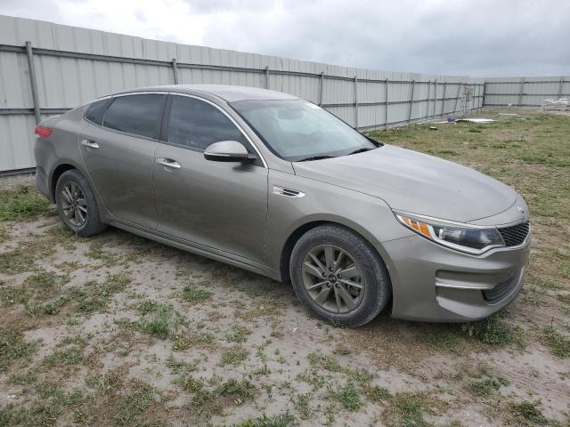 5XXGT4L1XGG037177 - 2016 KIA OPTIMA LX GRAY photo 4