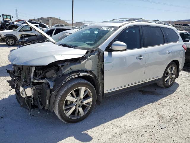 5N1AR2MN8DC666082 - 2013 NISSAN PATHFINDER S Gümüş foto 1