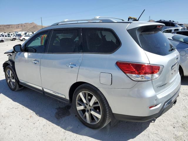 5N1AR2MN8DC666082 - 2013 NISSAN PATHFINDER S Gümüş foto 2