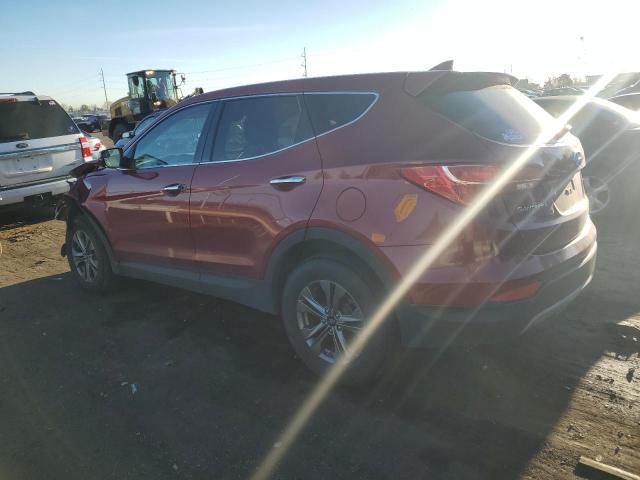 5XYZTDLB4GG319277 - 2016 HYUNDAI SANTA FE S RED photo 2