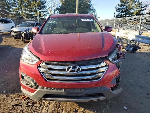 5XYZTDLB4GG319277 - 2016 HYUNDAI SANTA FE S RED photo 5