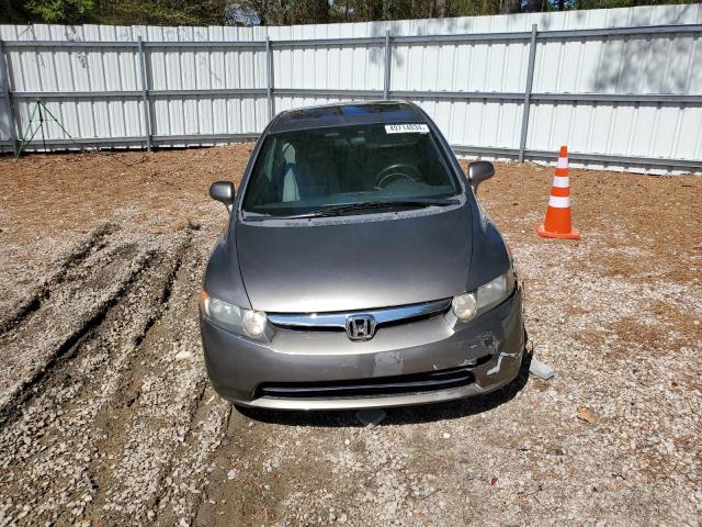 1HGFA16887L097307 - 2007 HONDA CIVIC EX GRAY photo 5