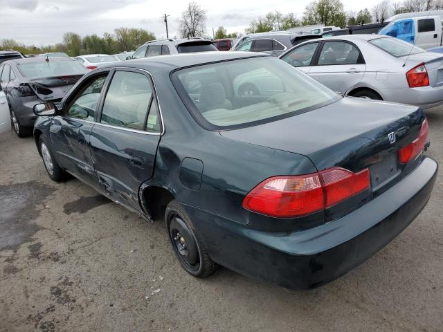 JHMCG6658XC014573 - 1999 HONDA ACCORD LX GREEN photo 2