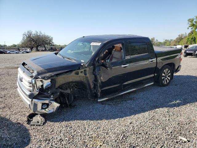 5TFAW5F18EX394118 - 2014 TOYOTA TUNDRA CREWMAX PLATINUM შავი ფოტო 1