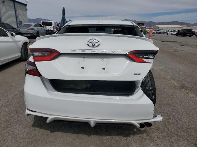 4T1S11AK8PU149931 - 2023 TOYOTA CAMRY SE NIGHT SHADE WHITE photo 6
