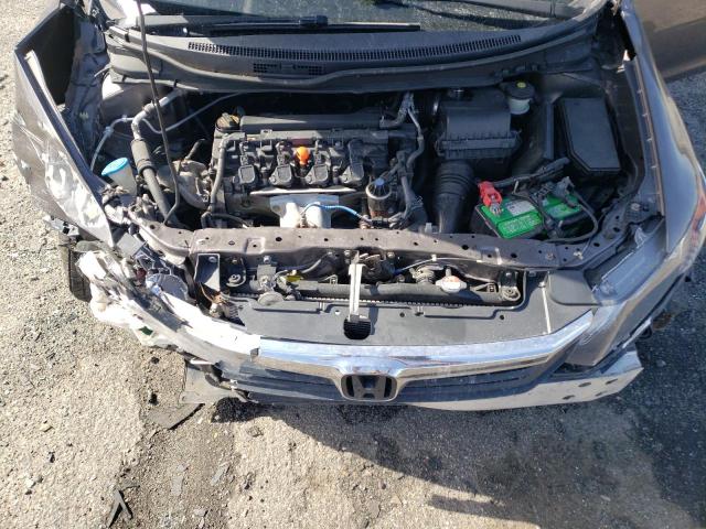 19XFB2F90CE344753 - 2012 HONDA CIVIC EXL ოქროსფერი ფოტო 11