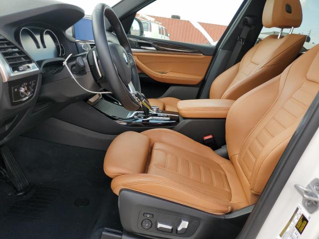 5UXTY3C07M9E07304 - 2021 BMW X3 SDRIVE30I Ақ фото 7