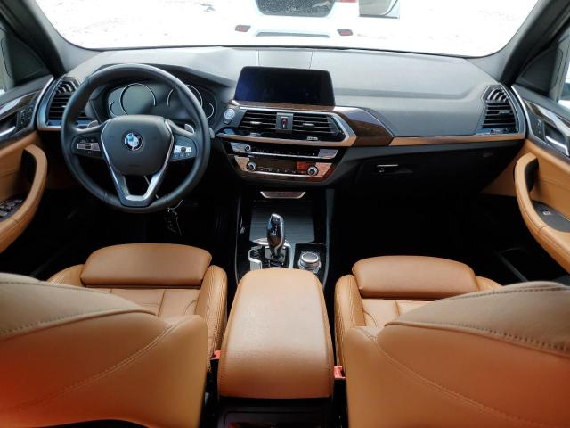 5UXTY3C07M9E07304 - 2021 BMW X3 SDRIVE30I Ақ фото 8