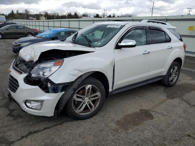 2GNFLGE34G6279023 - 2016 CHEVROLET EQUINOX LTZ WHITE photo 1