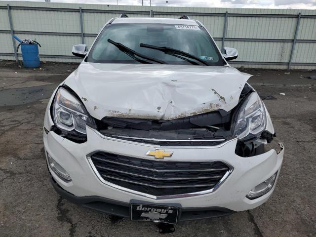 2GNFLGE34G6279023 - 2016 CHEVROLET EQUINOX LTZ WHITE photo 5