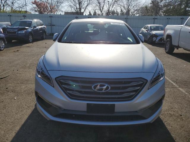 5NPE34AFXGH353818 - 2016 HYUNDAI SONATA SPORT SILVER photo 5