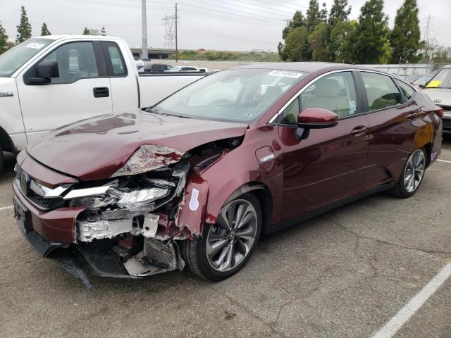 JHMZC5F19JC023948 - 2018 HONDA CLARITY RED photo 1