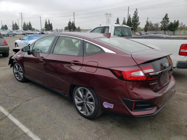 JHMZC5F19JC023948 - 2018 HONDA CLARITY RED photo 2