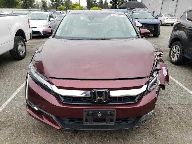 JHMZC5F19JC023948 - 2018 HONDA CLARITY RED photo 5