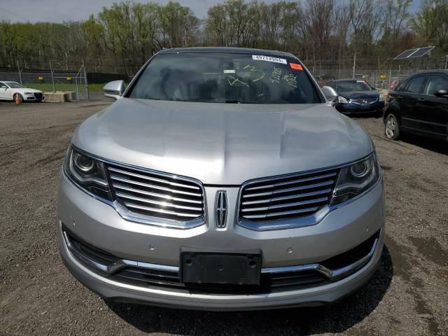 2LMTJ8LRXGBL54524 - 2016 LINCOLN MKX RESERVE 银色 照片 5