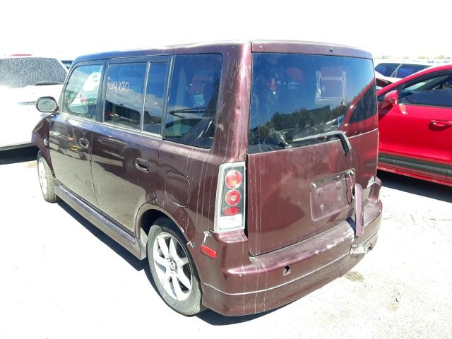 JTLKT324350214087 - 2005 TOYOTA SCION XB 勃艮第红 照片 3