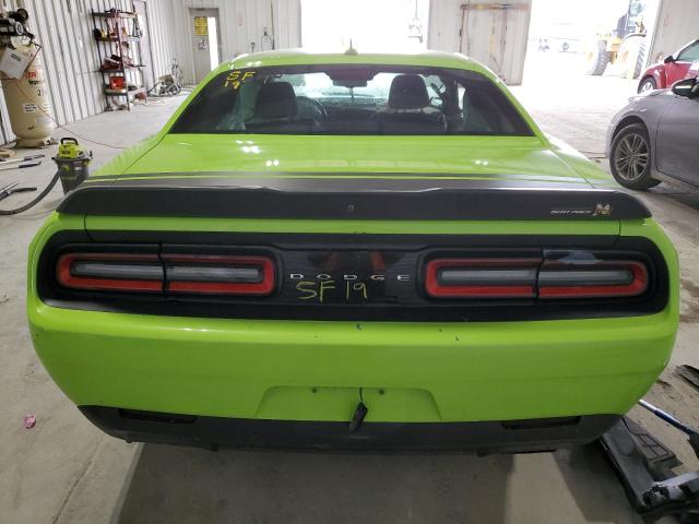 2C3CDZFJ3KH652152 - 2019 DODGE CHALLENGER R/T SCAT PACK GREEN photo 6