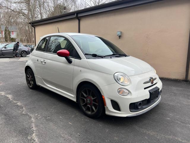 3C3CFFFH1DT573319 - 2013 FIAT 500 ABARTH WHITE photo 1