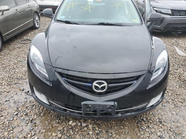 1YVHZ8DH6C5M16661 - 2012 MAZDA 6 I BLACK photo 11