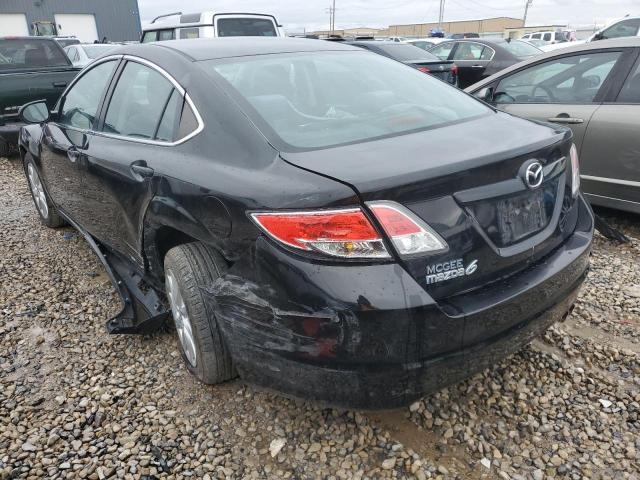 1YVHZ8DH6C5M16661 - 2012 MAZDA 6 I BLACK photo 2