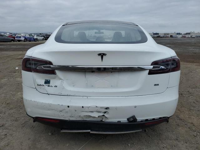 5YJSA1H18EFP32300 - 2014 TESLA MODEL S WHITE photo 6