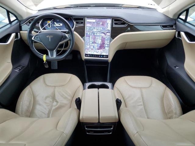 5YJSA1H18EFP32300 - 2014 TESLA MODEL S WHITE photo 8