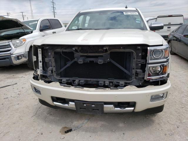 3GCUKTEC1EG318325 - 2014 CHEVROLET SILVERADO K1500 HIGH COUNTRY WHITE photo 5