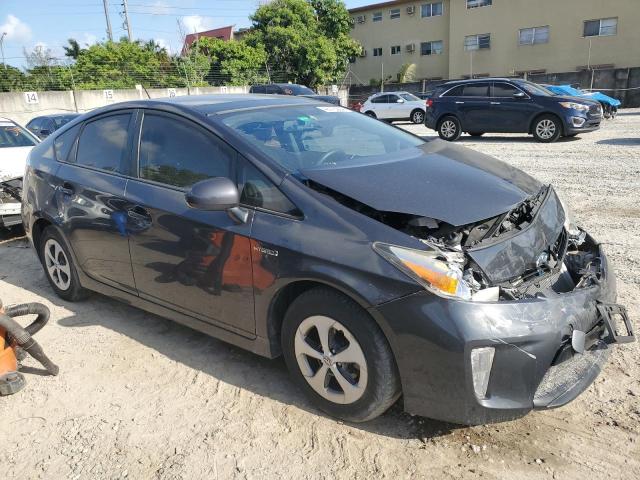 JTDKN3DU4C1543200 - 2012 TOYOTA PRIUS GRAY photo 4