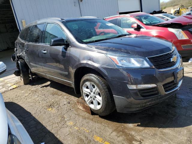 1GNKVFED2HJ243850 - 2017 CHEVROLET TRAVERSE LS CHARCOAL photo 4