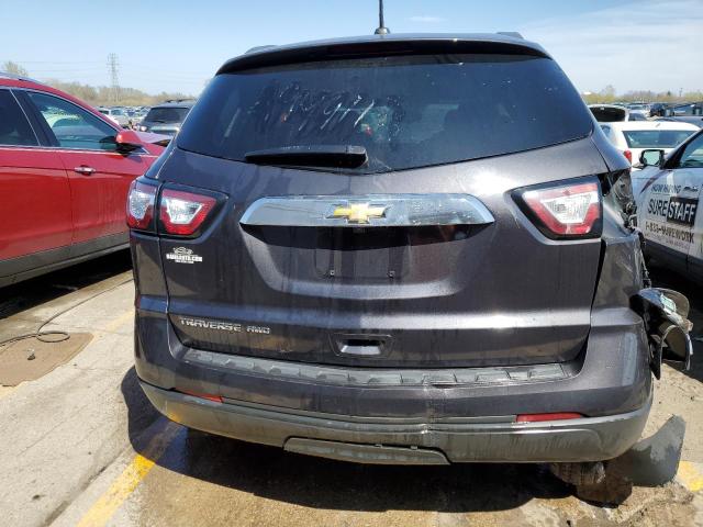 1GNKVFED2HJ243850 - 2017 CHEVROLET TRAVERSE LS CHARCOAL photo 6