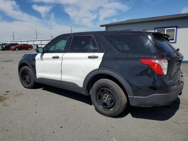 1FM5K8AW7NNA10855 - 2022 FORD EXPLORER POLICE INTERCEPTOR 双色 照片 2