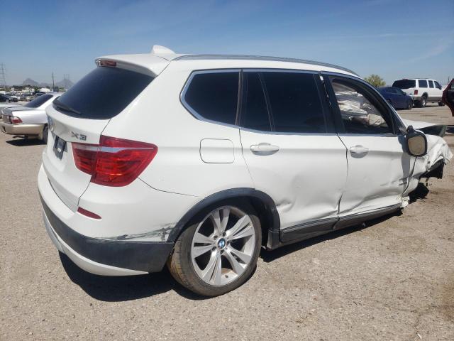 5UXWX7C5XDL979339 - 2013 BMW X3 XDRIVE35I WHITE photo 3