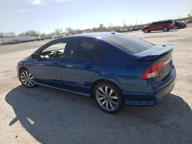 2HGFA5E53AH700330 - 2010 HONDA CIVIC SI BLUE photo 2