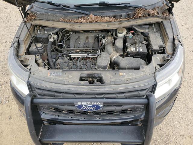 1FM5K8AR5GGC67188 - 2016 FORD EXPLORER POLICE INTERCEPTOR BLACK photo 12