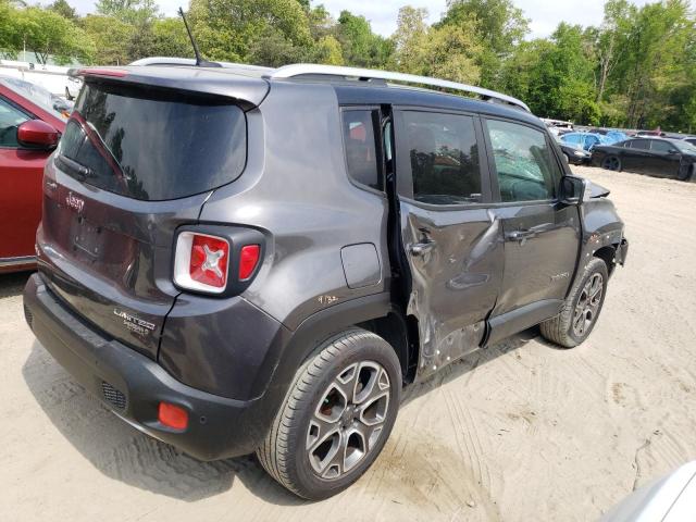 ZACCJBDB2HPG56384 - 2017 JEEP RENEGADE LIMITED GRAY photo 3