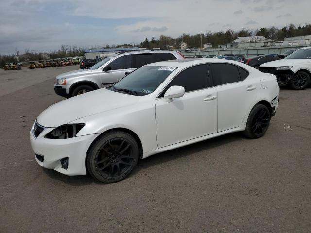 JTHCK262785025311 - 2008 LEXUS IS 250 WHITE photo 1