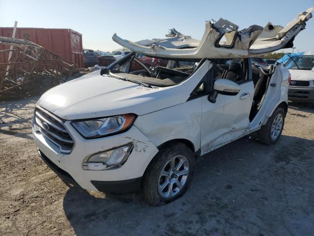 MAJ6P1UL3JC192519 - 2018 FORD ECOSPORT SE WHITE photo 1