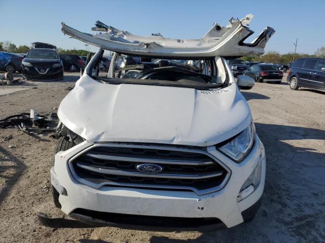 MAJ6P1UL3JC192519 - 2018 FORD ECOSPORT SE WHITE photo 5