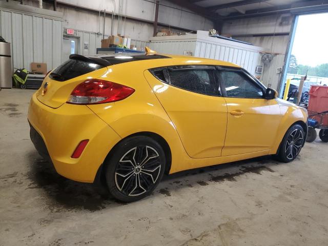 KMHTC6AD7CU021445 - 2012 HYUNDAI VELOSTER YELLOW photo 3