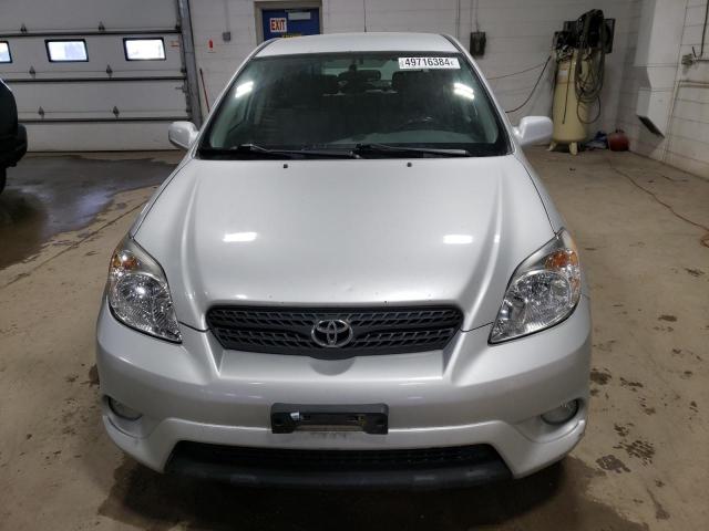 2T1KR32E55C443833 - 2005 TOYOTA COROLLA MA XR SILVER photo 5