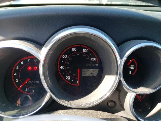 2T1KR32E55C443833 - 2005 TOYOTA COROLLA MA XR SILVER photo 9