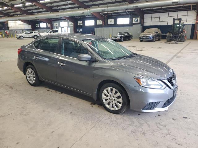 3N1AB7AP0HL660334 - 2017 NISSAN SENTRA S GRAY photo 4