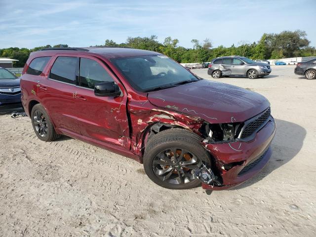 1C4RDJDG6PC639100 - 2023 DODGE DURANGO GT BURGUNDY photo 4