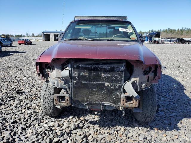 1FTNX21F82EB85405 - 2002 FORD F250 SUPER DUTY MAROON photo 5