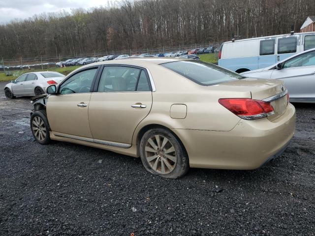 4T1BK3DB1BU396771 - 2011 TOYOTA AVALON BASE GOLD photo 2